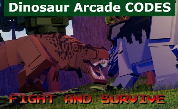 Dinosaur Arcade Codes - Roblox