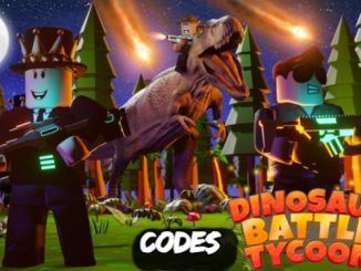 Dinosaur Battle Tycoon Codes Roblox
