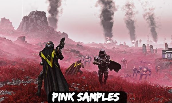 Discovering Pink Samples in Helldivers 2