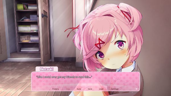 Doki Doki Literature Club Plus Natsuki Words