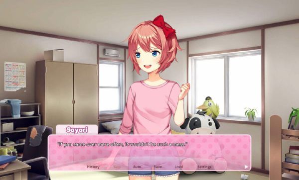 Doki Doki Literature Club Plus Sayori Words