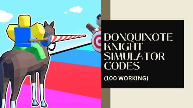 DonQuixote Knight Simulator