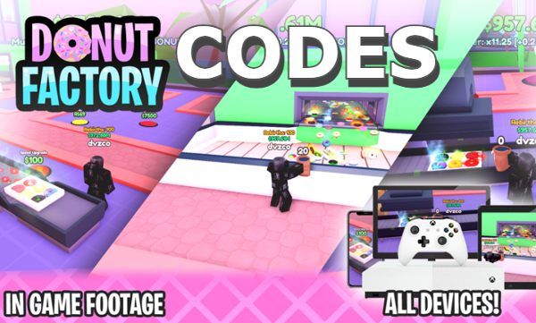 Donut Factory Tycoon Codes Roblox