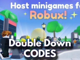 Double Down Codes Roblox