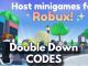 Double Down Codes Roblox