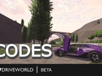 Drive World Codes Roblox