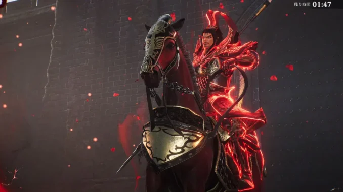Dynasty Warriors Origins how to beat lu bu