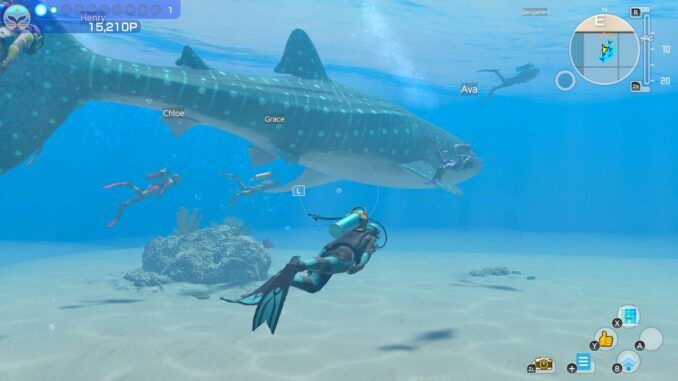 Endless Ocean Luminous How to Swim with Fish