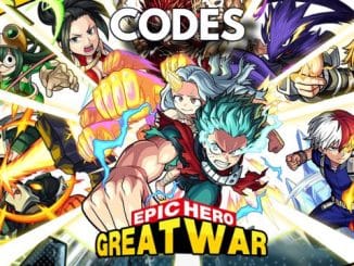 Epic Hero Great War Codes
