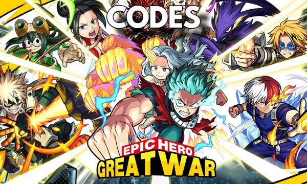 Epic Hero Great War Codes