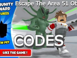 Escape The Area 51 Obby Codes Roblox