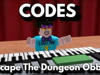 Escape The Dungeon Obby Codes Roblox