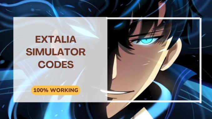 Extalia simulator codes
