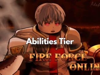 FFO Fire Force Online Abilities Tier List