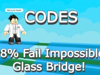 Fail Impossible Glass Bridge Codes Roblox