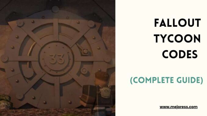 Fallout Tycoon