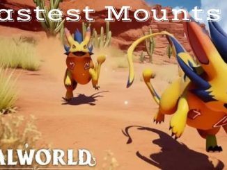 Fastest Mounts in Palworld for Efficient Exploration