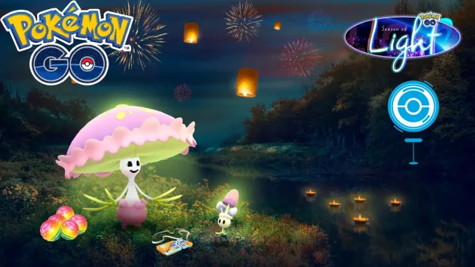 Festival of Lights Event Morelull and Shiinotic