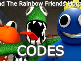 Find The Rainbow Friends Morphs Codes Roblox