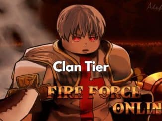 Fire Force Online Clan Tier List Guide
