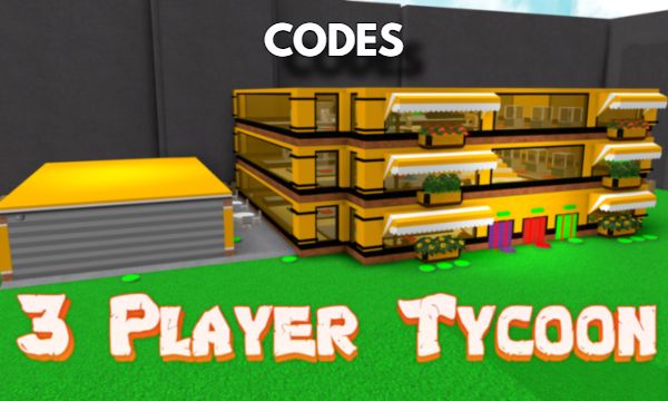 First 3 Player Tycoon Codes Roblox