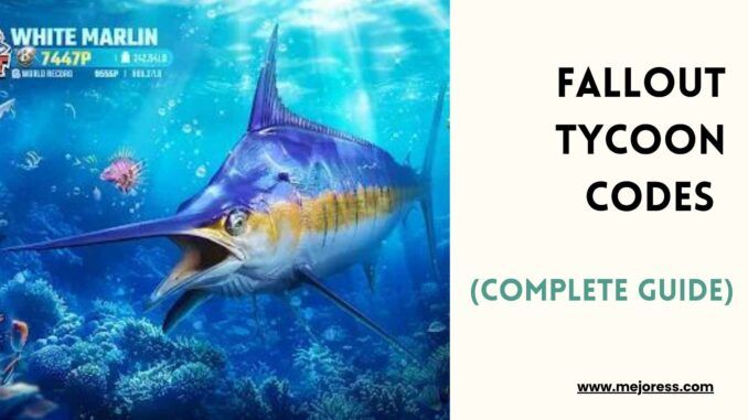 Fishing Master Codes