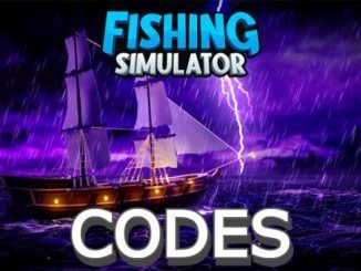 Fishing Simulator Codes Roblox