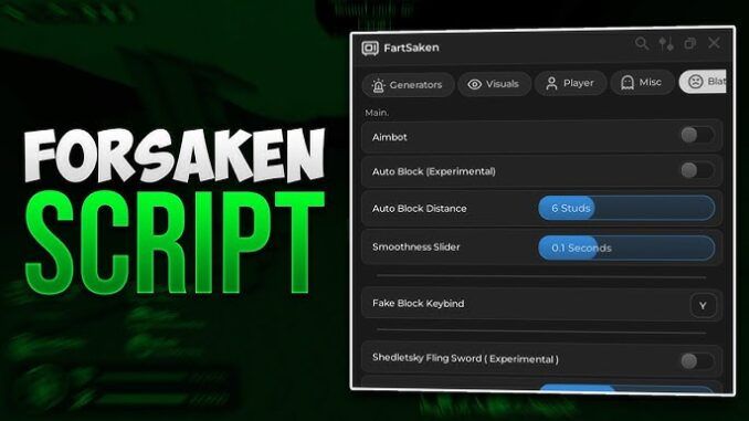 Forsaken Script Roblox