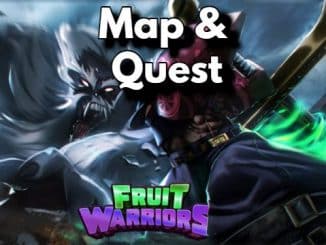 Fruit Warriors Map and Quest Locations Guide for Roblox Players