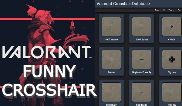 Funny Valorant Crosshair Codes The Funniest Crosshairs