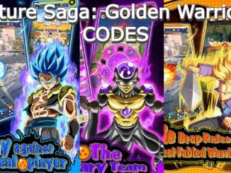 Future Saga Golden Warriors Codes FSGW Gift Code