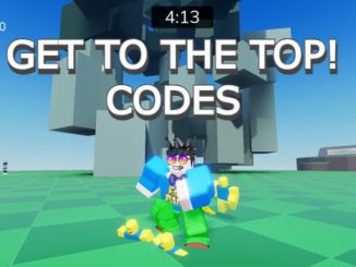 GET TO THE TOP Codes Roblox