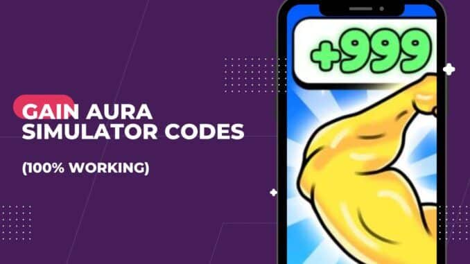 Gain Aura Simulator Codes