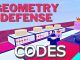 Geometry Defense Codes Roblox