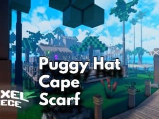 Get Puggy Hat, Cape, and Scarf in Roblox Pixel Piece