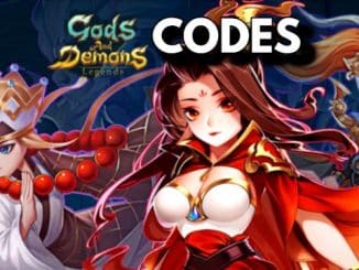 Gods And Demons Legend Codes