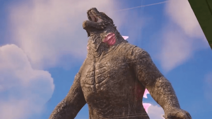 How to get Godzilla FOrnite