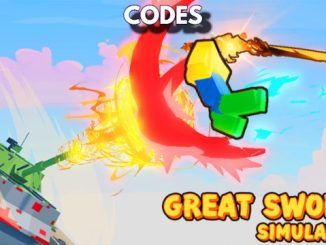 Great Sword Simulator Codes Roblox