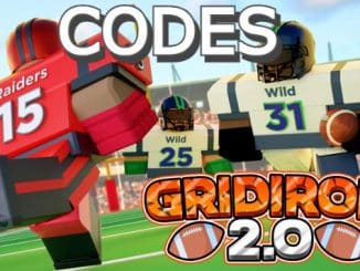 Gridiron Football 2.0 Codes Roblox