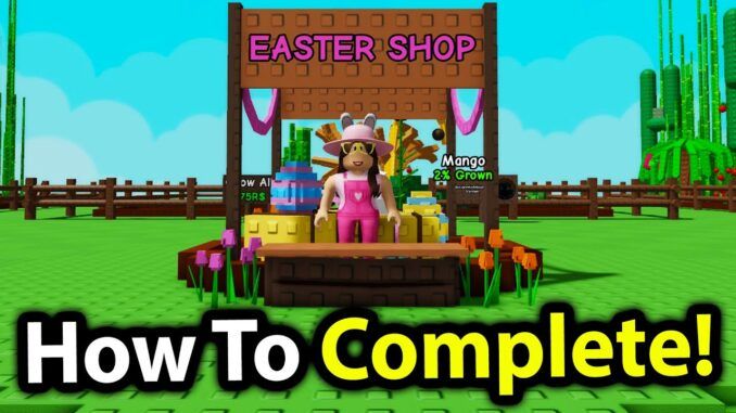 Grow a Garden Easter Event