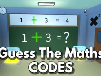 Guess The Maths Codes Roblox