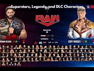 Guide to WWE 2K23 Roster All Superstars, Legends, and DLC Characters
