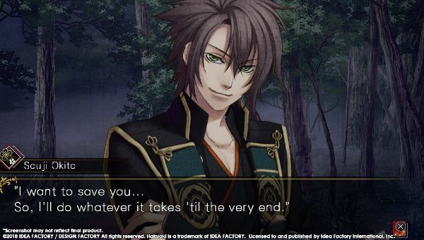 Hakuoki Edo Blossoms Souji Okita Walkthrough