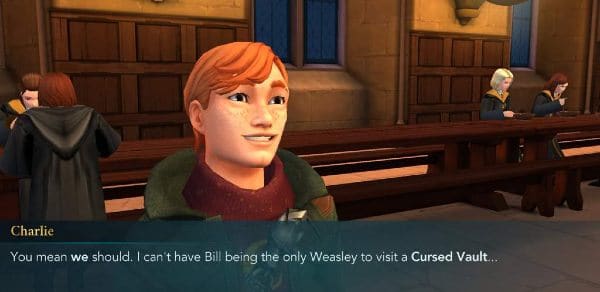 Harry Potter Hogwarts Mystery Charley Weasley Answers
