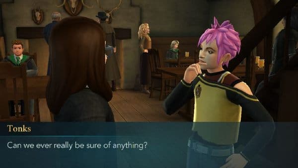 Harry Potter Hogwarts Mystery Nymphadora Tonks Answers