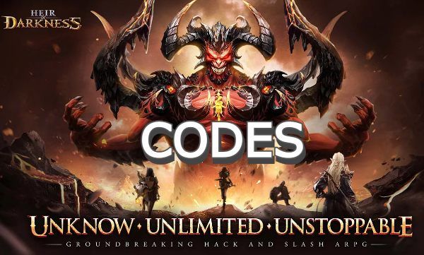 Heir of Darkness Gift Codes MMORPG Game Codes