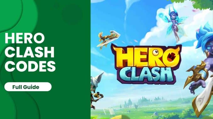 Hero Clash codes