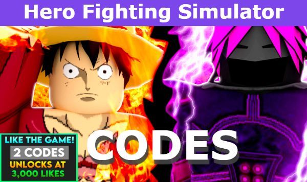 Hero Fighting Simulator Codes Roblox