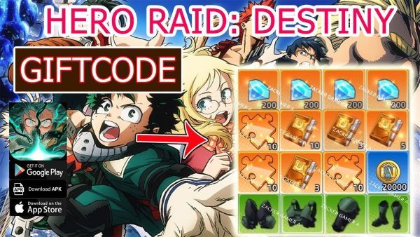 Hero Raid Destiny Codes