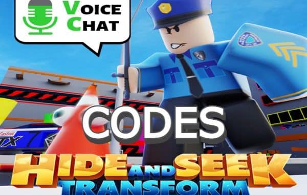 Hide and Seek Transform Codes Roblox